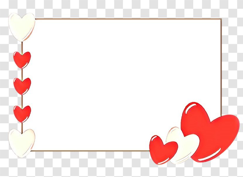 Picture Frame - Valentines Day - Rectangle Transparent PNG
