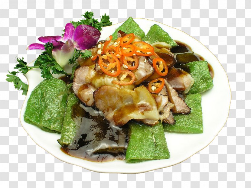 Bacon Bell Pepper Hunan Cuisine Thai Steak - Frying - Tiger Fried Transparent PNG