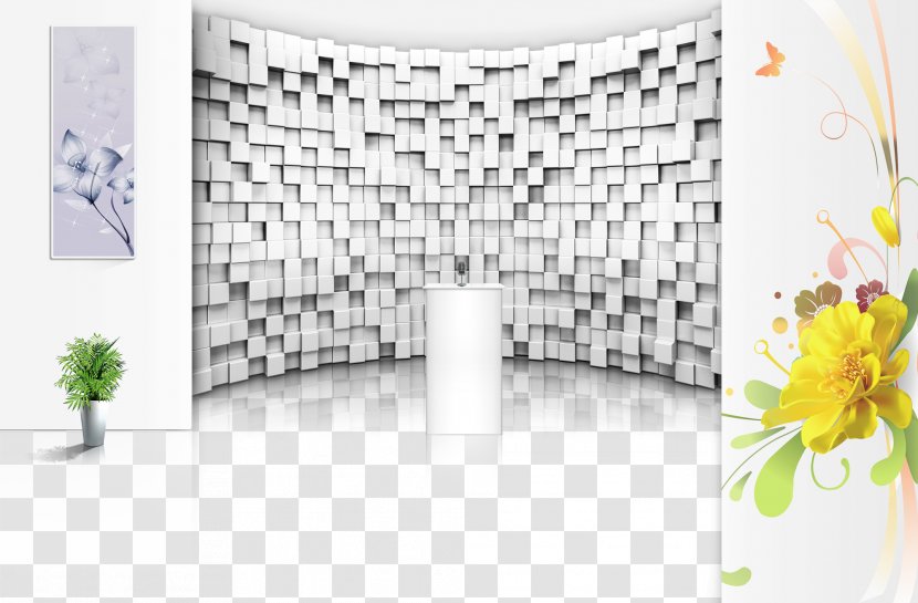 ARC - Template - Concept 3D Wall Transparent PNG