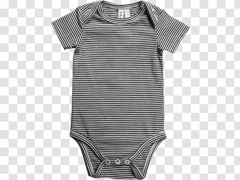 Baby & Toddler One-Pieces Romper Suit Sleeve Fashion Onesie - Gray Label - Black And White Stripes Transparent PNG