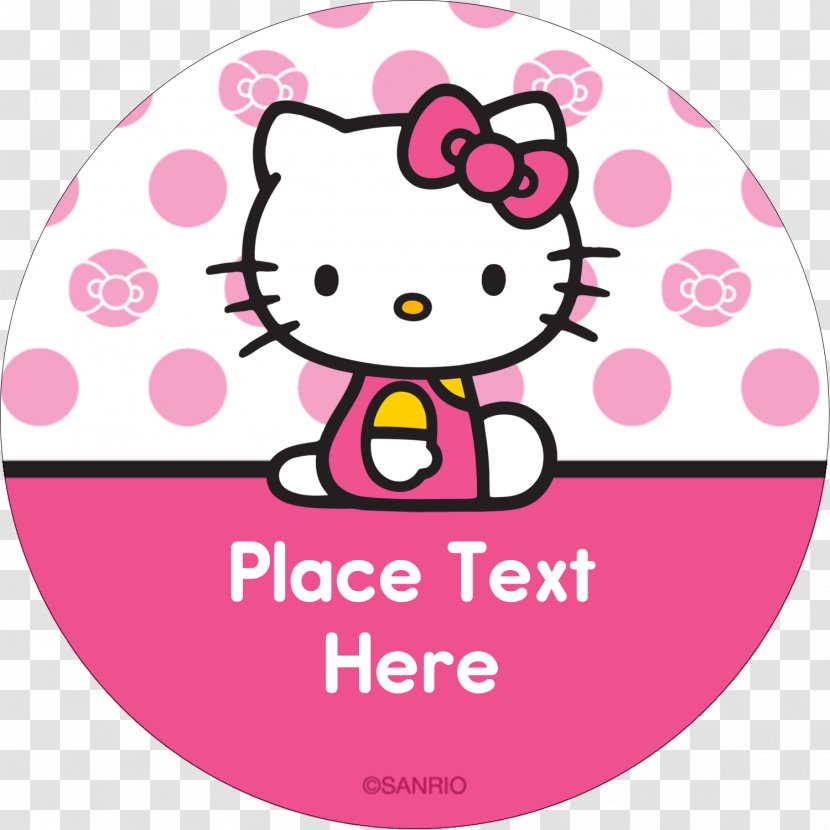 Hello Kitty Sanrio Desktop Wallpaper - Text Transparent PNG