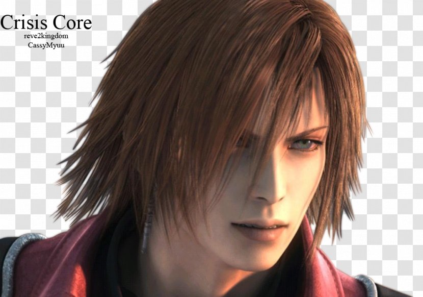 Crisis Core: Final Fantasy VII Sephiroth Dirge Of Cerberus: Remake - Heart - Watercolor Transparent PNG