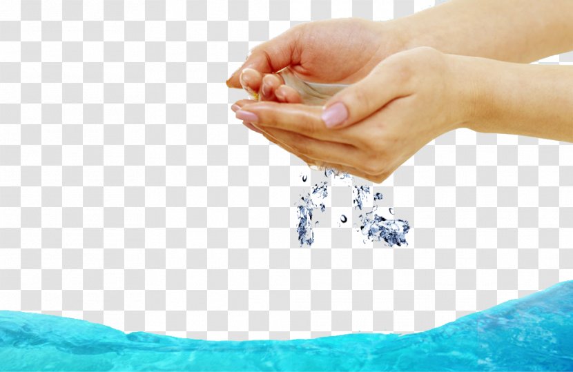 Water Conservation Resources Drop - Finger - Holding Transparent PNG