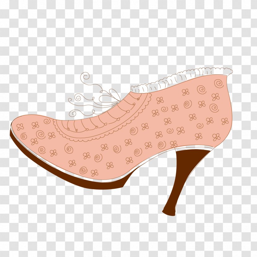 Red High Heels High-heeled Shoe Guitar - Photography - Heeled Shoes Transparent PNG