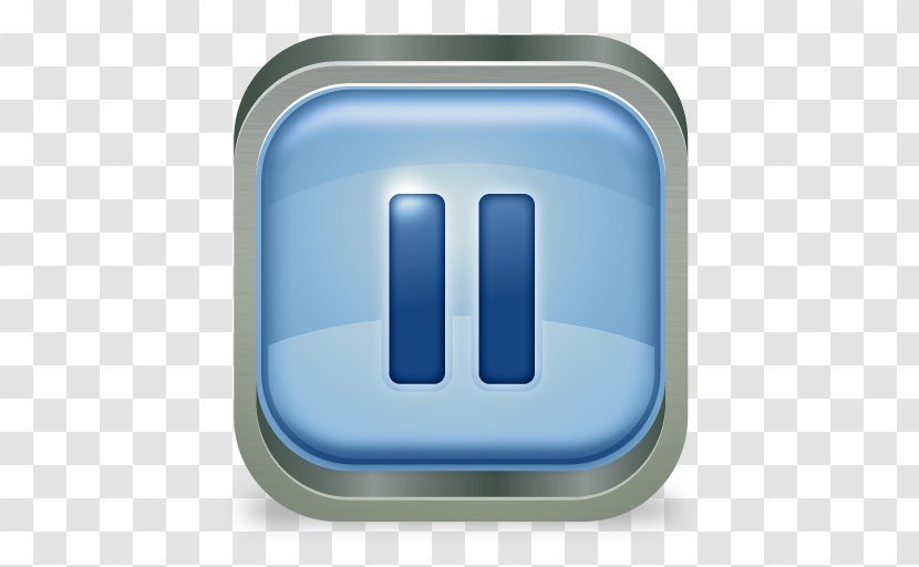 Download Button Clip Art - Pause Transparent PNG