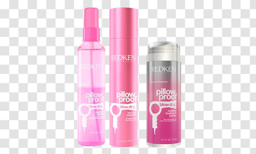 Redken Pillow Proof Blow Dry Express Primer Spray Hair Styling Products Care - Liquid Transparent PNG