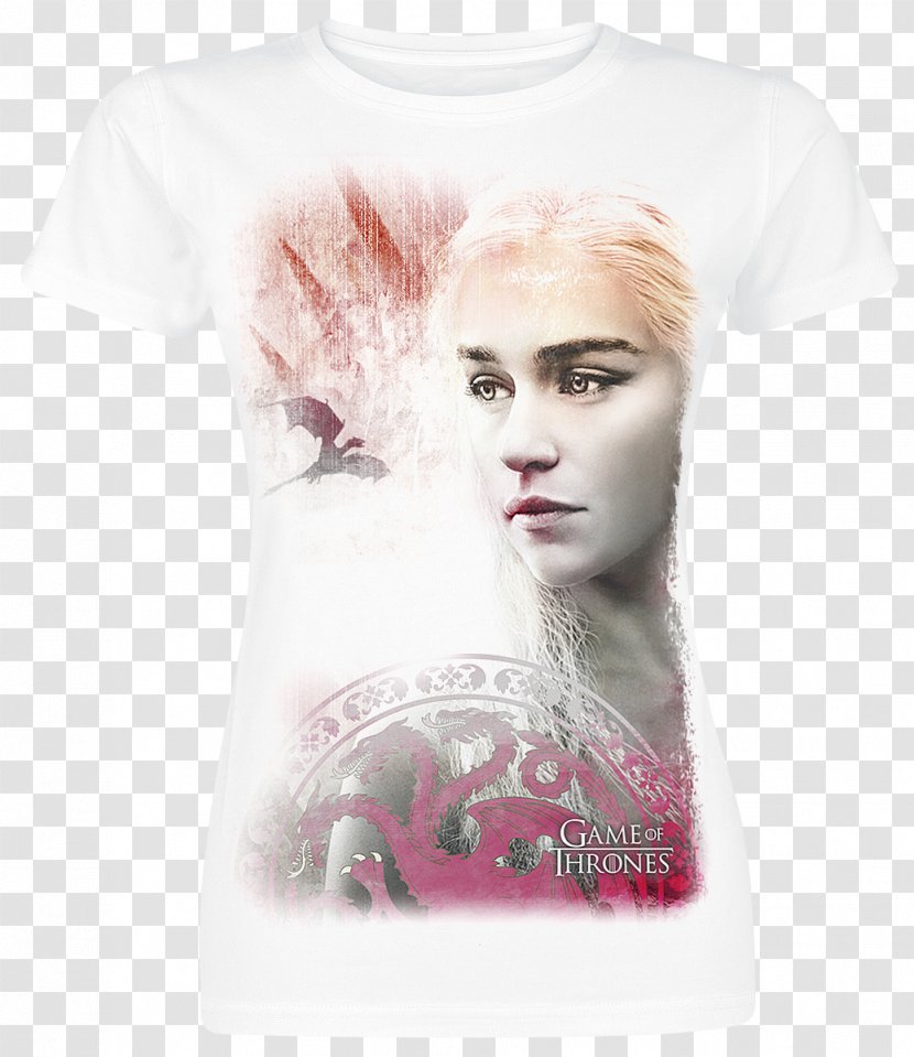 T-shirt Daenerys Targaryen Game Of Thrones Clothing - Cap Transparent PNG