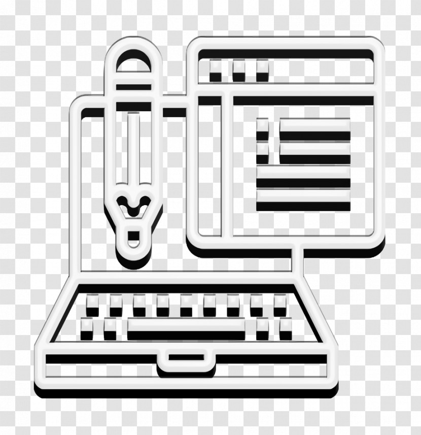 Typing Icon Blogger Icon Type Of Website Icon Transparent PNG