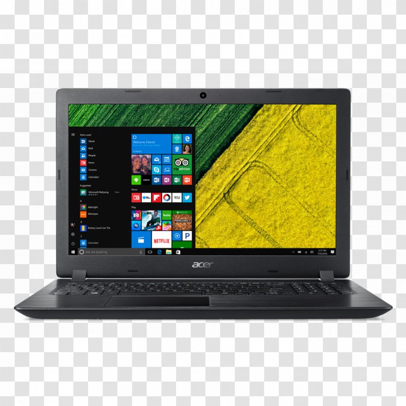 Laptop Acer Aspire 3 A315-51 Intel Core - Ddr4 Sdram Transparent PNG