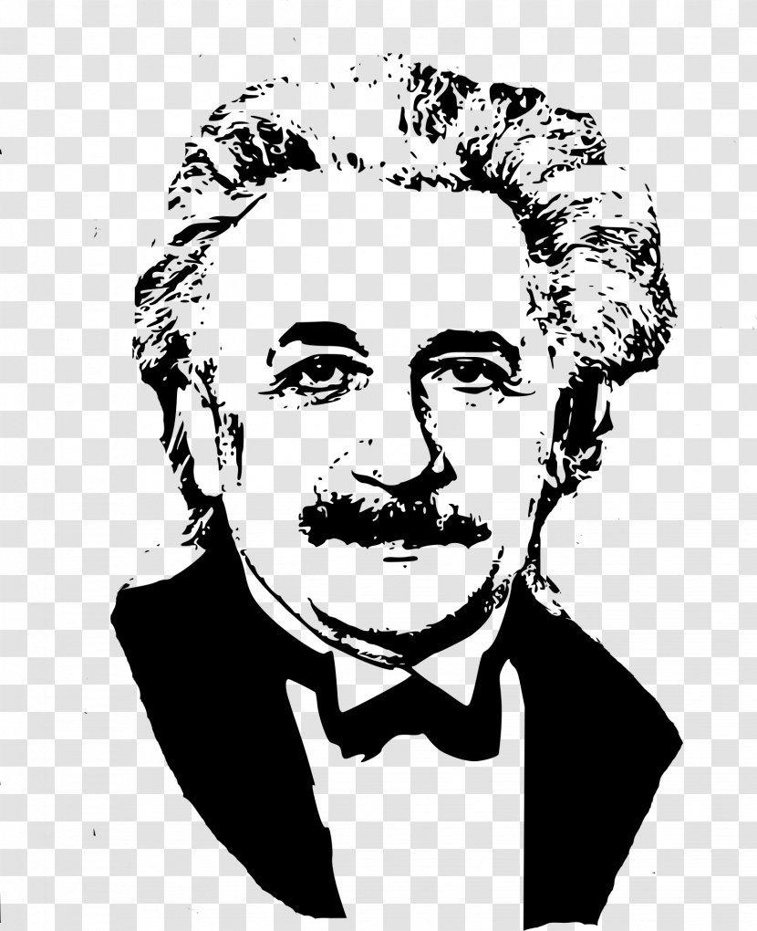 Albert Einstein Cartoon - Head - Style Physicist Transparent PNG
