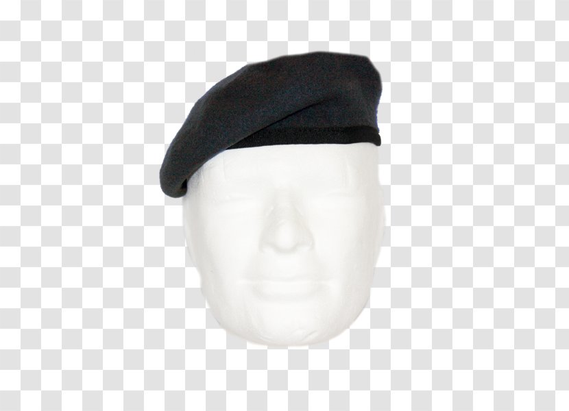 Black Beret Hat Crystal Birch - Color Transparent PNG