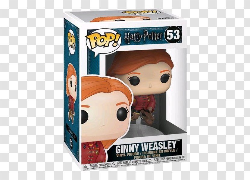Ginny Weasley Ron Funko Family Harry Potter - Action Toy Figures - Broom Transparent PNG