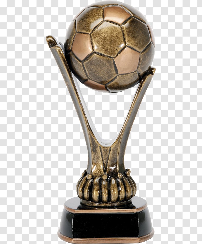 Copa Del Rey Football Cup Trophy - Bronze Transparent PNG