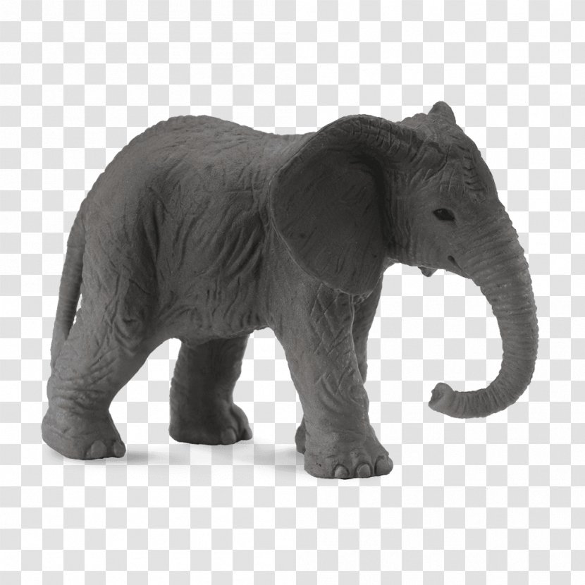 CollectA African Elephant Calf Asian Elephants - Mammoth Transparent PNG