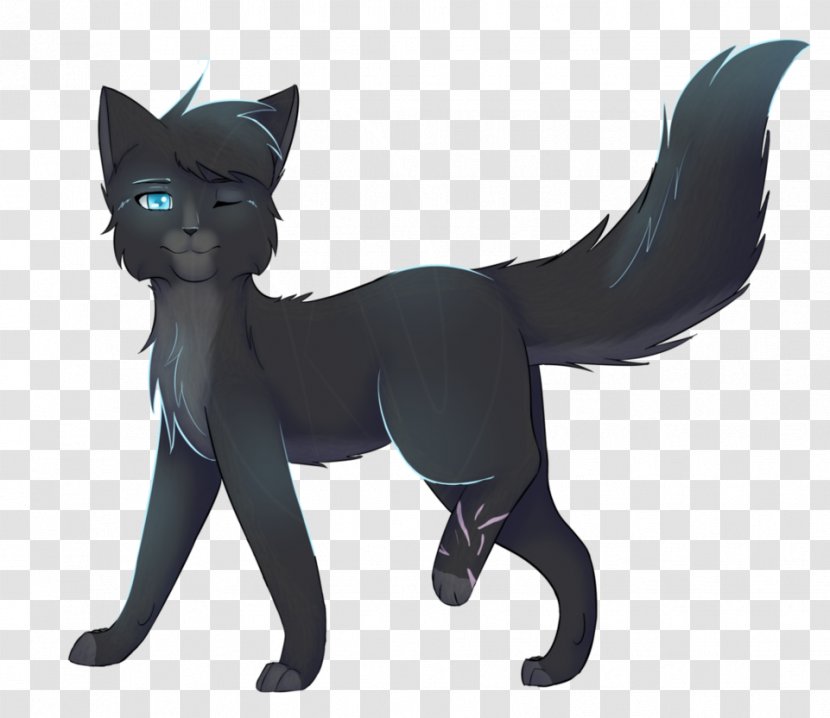 Warriors DeviantArt Black Cat Drawing - Yellowfang Transparent PNG