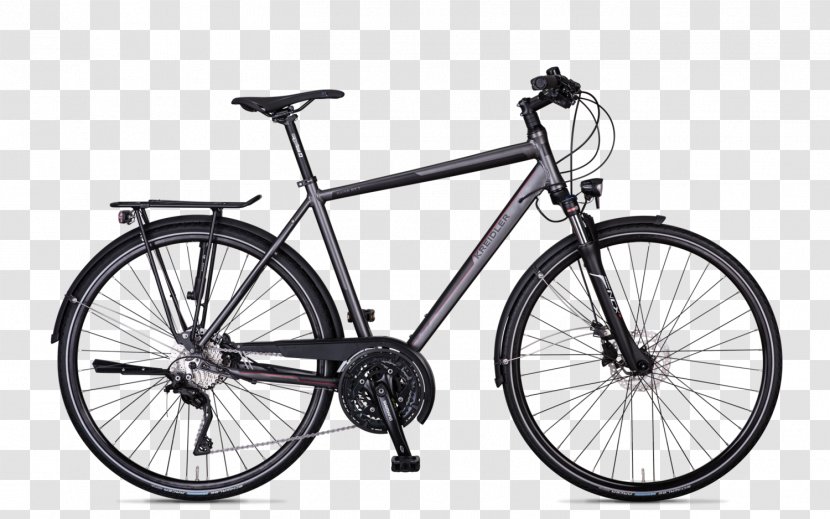 Bicycle Trekkingrad Shimano Deore XT Trekkingbike Kreidler - Wheel Transparent PNG