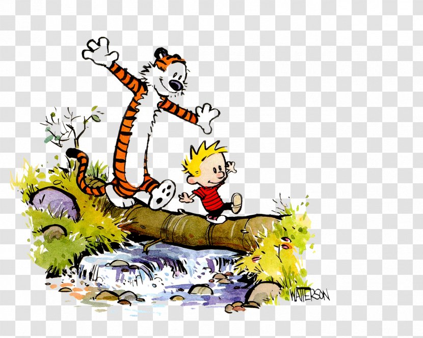 Calvin And Hobbes Comic Strip Comics - Image Transparent PNG