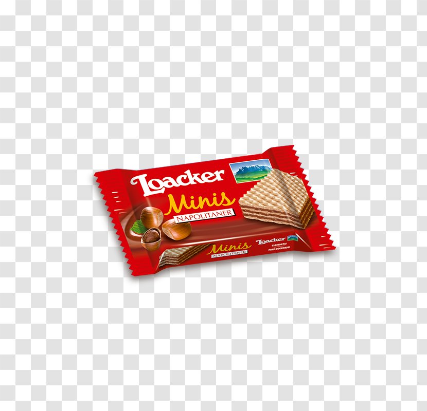 Wafer Loacker MINI Cream Chocolate - Mini Transparent PNG