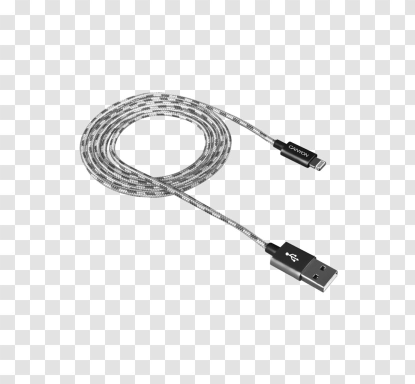 Battery Charger Lightning USB Electrical Cable Lead - Computer Port Transparent PNG