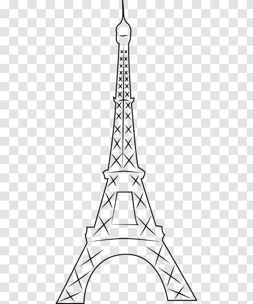 Eiffel Tower Coloring Book Washington Monument Paper - Paris Transparent PNG