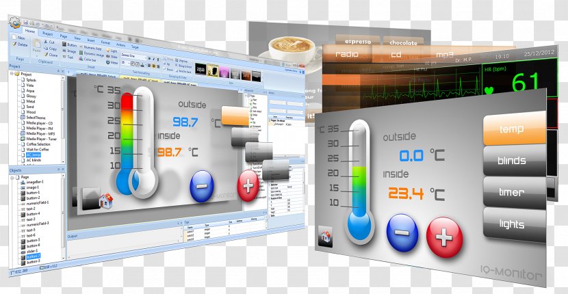 Graphical User Interface Computer Software - Hardware - Design Transparent PNG