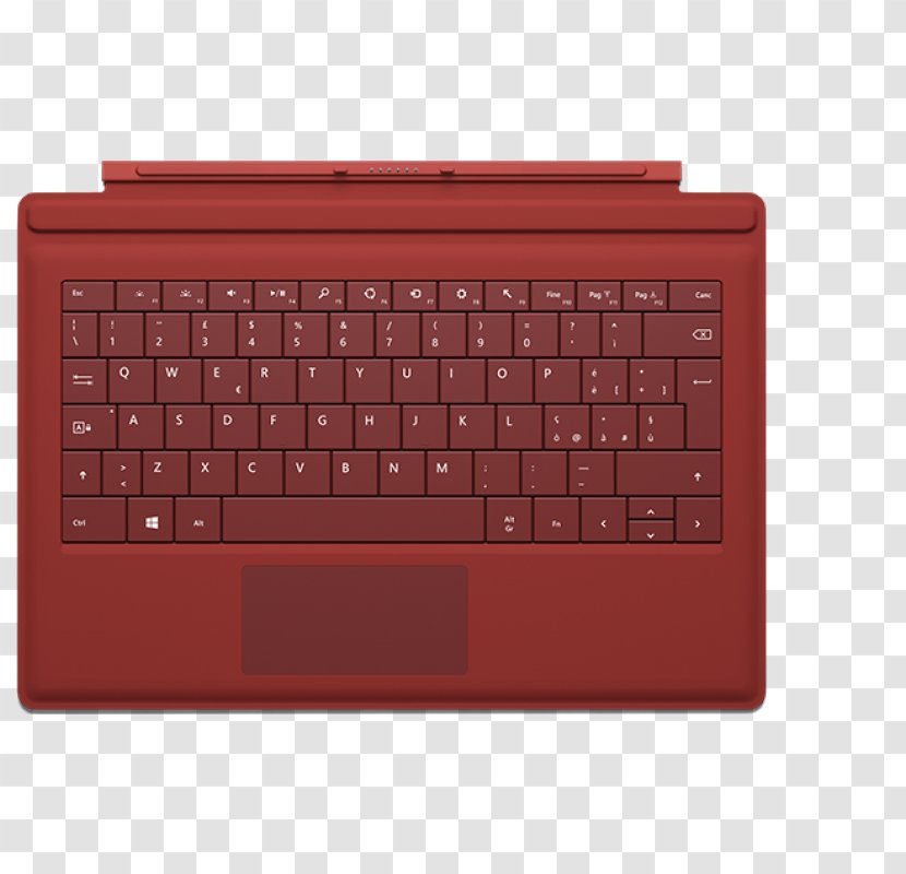 Computer Keyboard Surface Pro 3 Microsoft Numeric Keypads Laptop - Tablet Computers Transparent PNG
