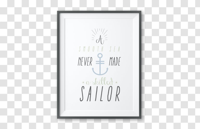 Picture Frames Font Brand Rectangle Image - White - Watercolor Sailor Transparent PNG