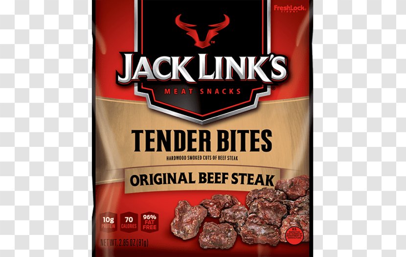 Meat Jack Link's Beef Jerky Beefsteak Barbecue Transparent PNG