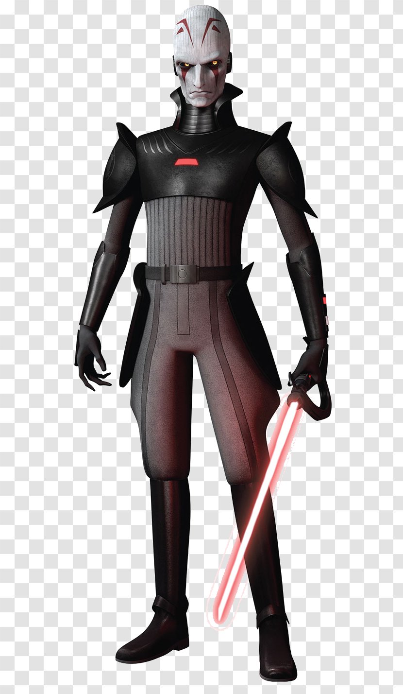 The Inquisitor Anakin Skywalker Stormtrooper Kanan Jarrus Clone Wars - Star Rebels Transparent PNG