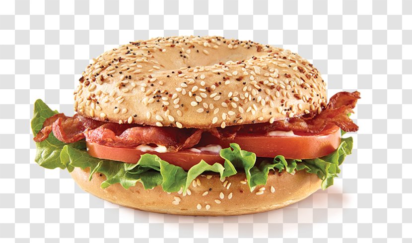 BLT Chicken Sandwich Hamburger Cheeseburger Breakfast - Pan Bagnat - Menu Transparent PNG