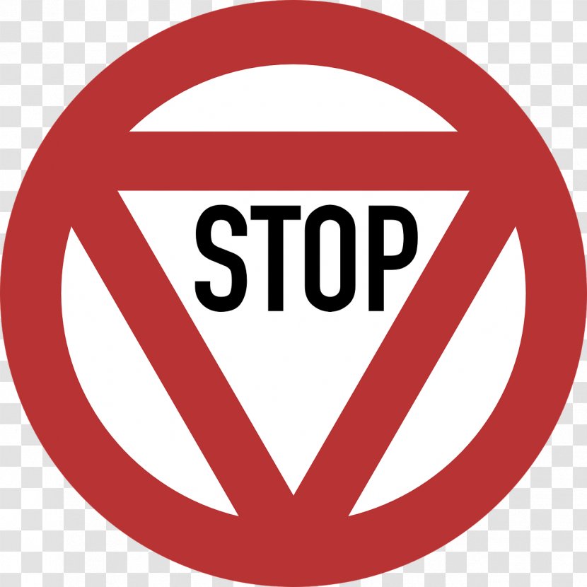 Stop Sign Traffic Light Vienna Convention On Road Signs And Signals - Wikipedia Transparent PNG