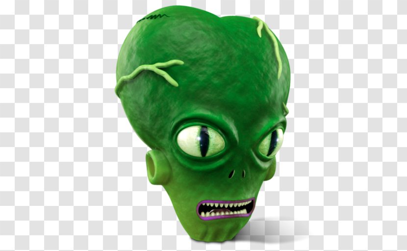 Bender - Green - Alien Transparent PNG