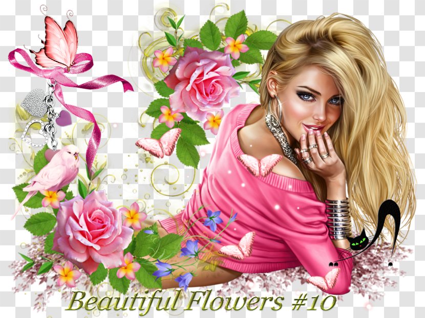 Vera Wang Floral Design Flower Bouquet - Frame - Beautifully Psd Layered Petals Transparent PNG