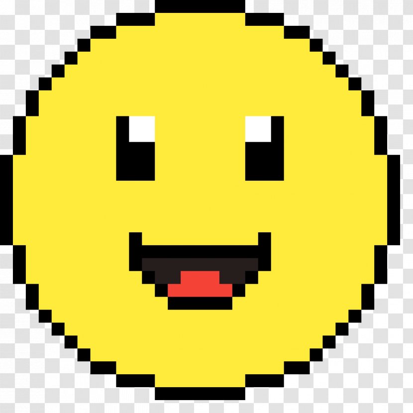 Minecraft Pixel Art Video Games Smiley Roblox Faces Super Happy Face Transparent Png