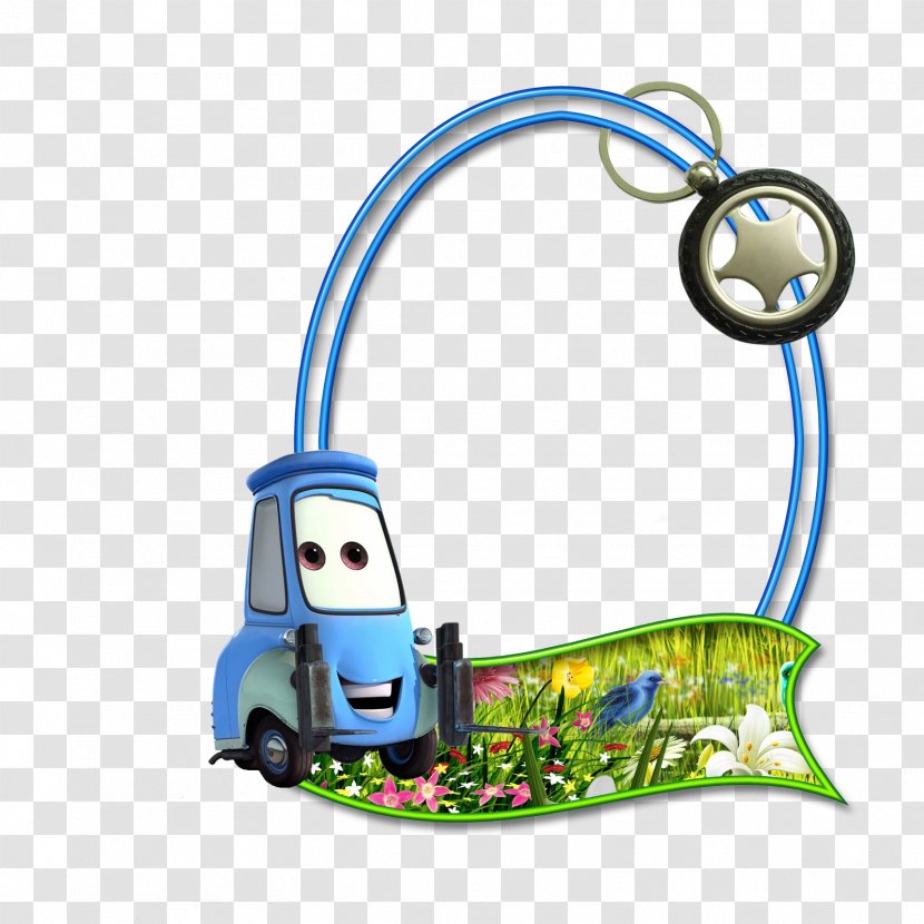 Car Lightning McQueen Mater Borders And Frames Picture Transparent PNG