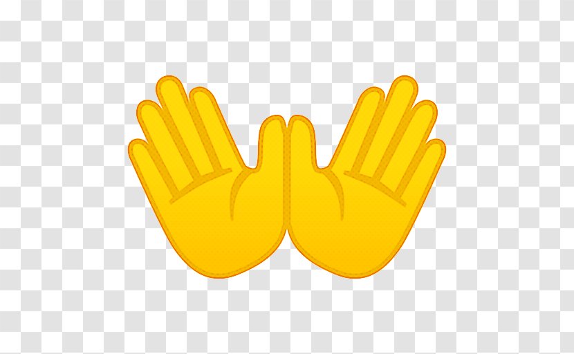 Clapping Emoji - Safety Glove - Sports Gear Gesture Transparent PNG
