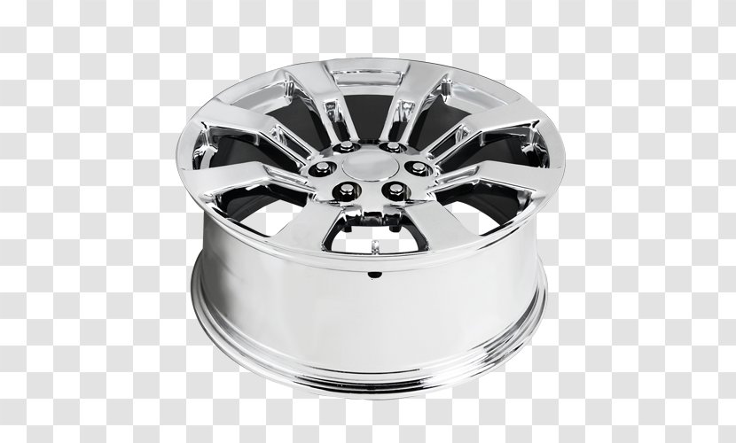 Alloy Wheel Spoke Rim Silver Transparent PNG