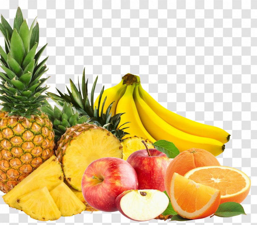 Pineapple Juice Food Vegetarian Cuisine Vegetable - Superfood - Multiple Fruit Transparent PNG