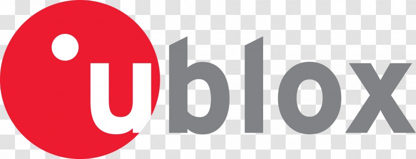 Logo U-blox LTE Internet Of Things Wireless - Text - Red Transparent PNG