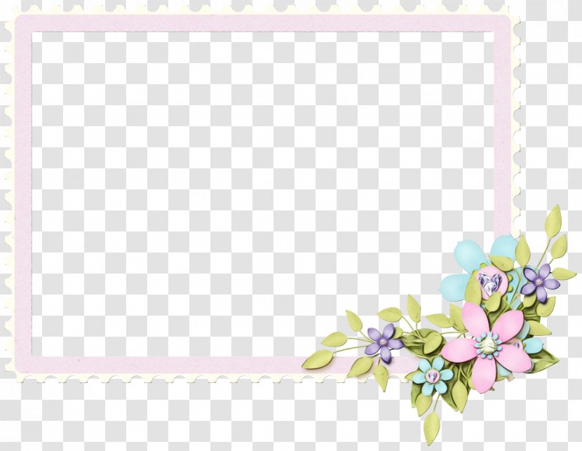 Background Flowers Frame - Cut - Picture Plant Transparent PNG