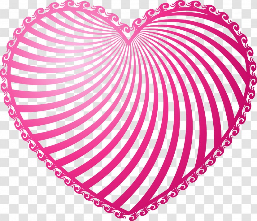 Valentine's Day Color - Cartoon - Heart Transparent PNG