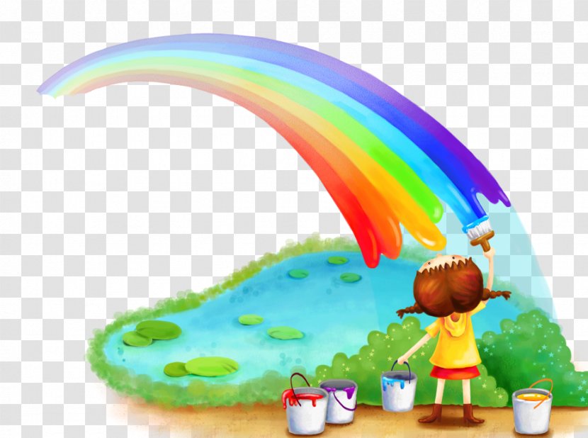 Chasing Rainbows Color Wallpaper - Rainbow - Children Album Transparent PNG