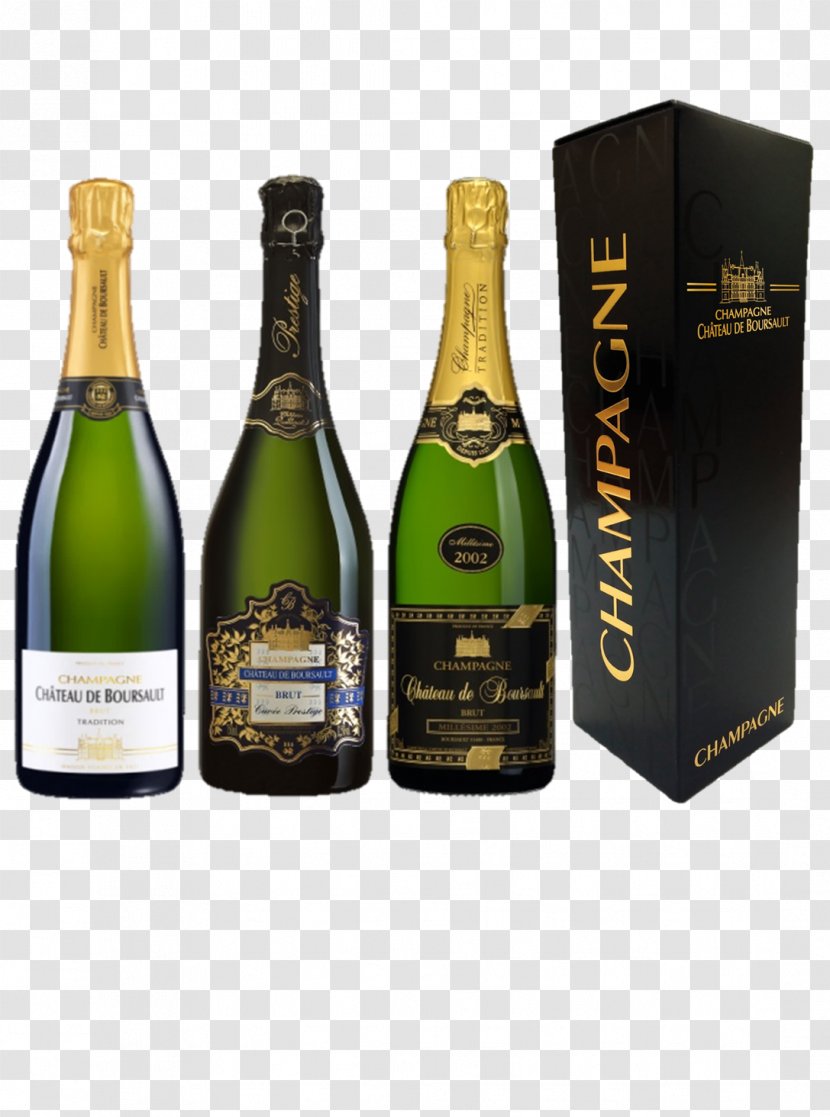Champagne Château De Boursault Épernay Wine - Alcoholic Beverage - BOTIQUE Transparent PNG