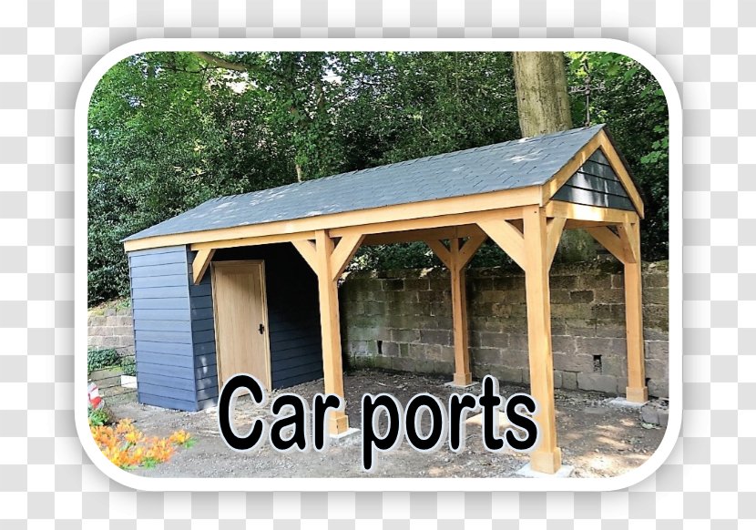 Shed Carport Building Timber Framing Garden - Log Cabin - Automobile Transparent PNG