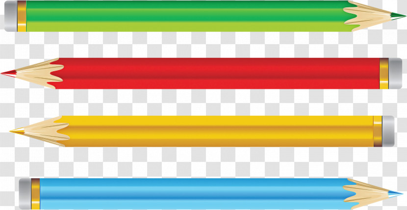 Yellow Line Text Transparent PNG