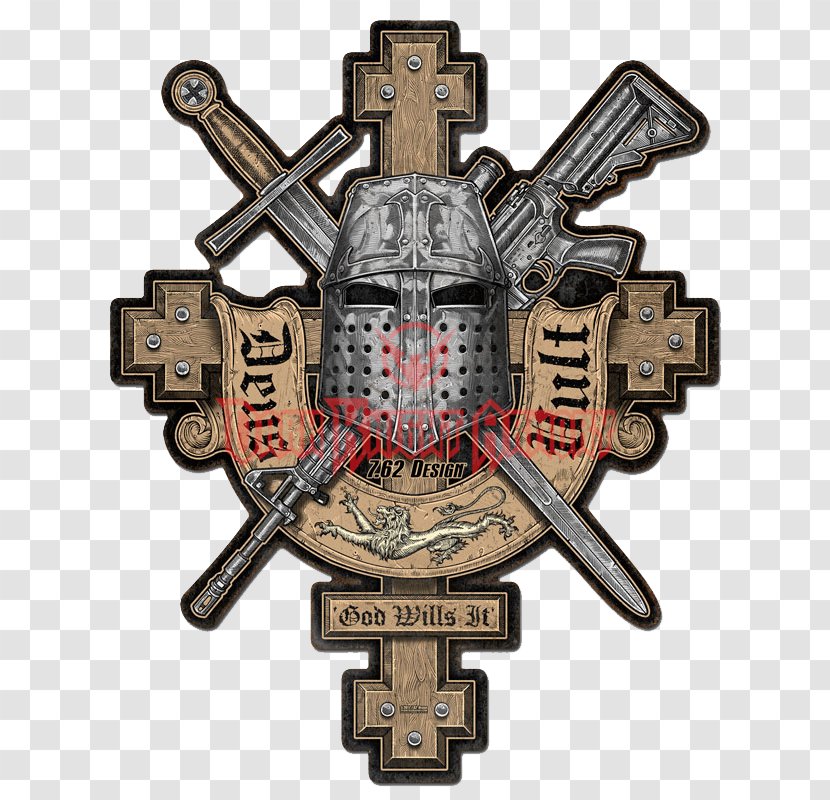 Deus Vult Medieval II: Total War Crusades Knights Templar - Warrior Transparent PNG