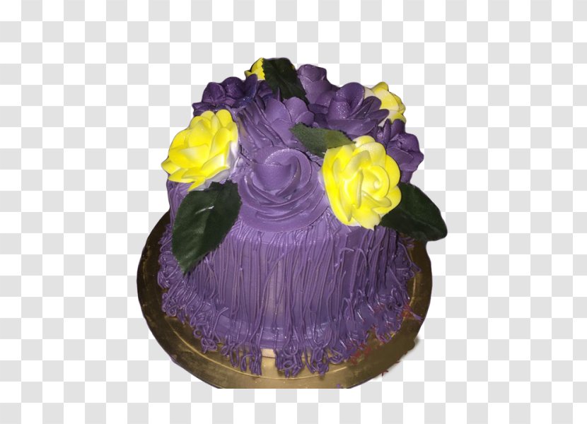 Bakery Floral Design Purple Cake Flower - Floristry Transparent PNG