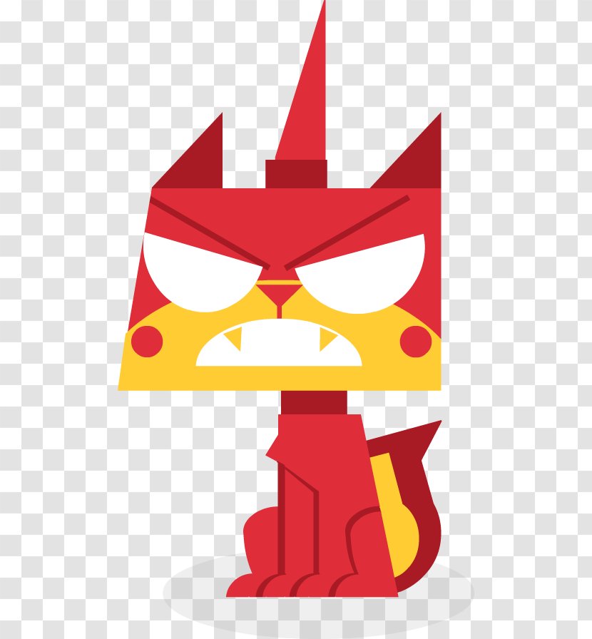 Princess Unikitty The Lego Movie Anger - Red Transparent PNG