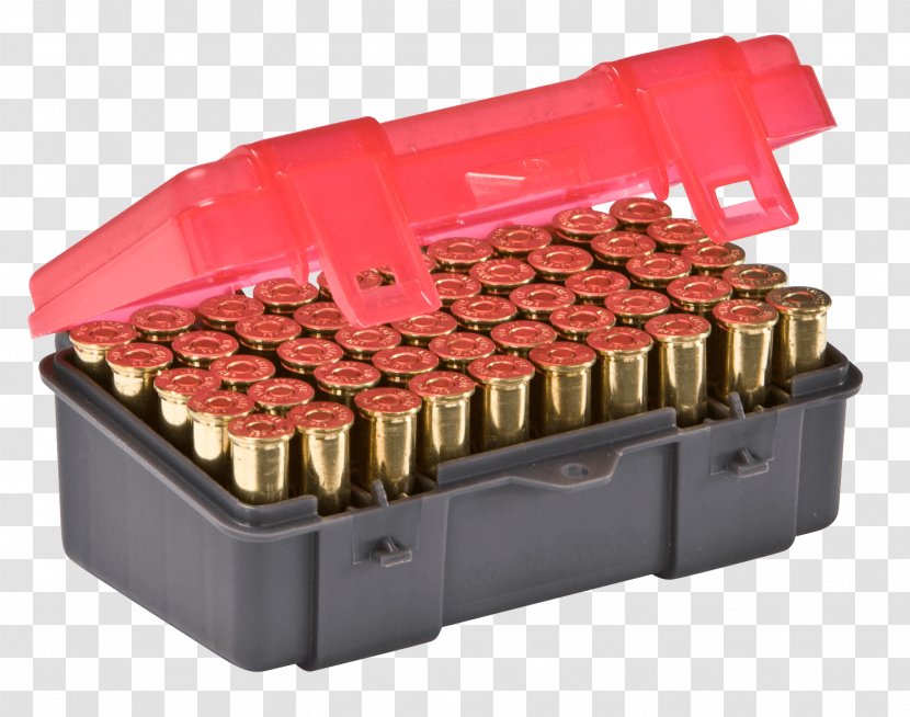 Ammunition Box Cartridge .45 Colt .44 Magnum - Cartoon Transparent PNG