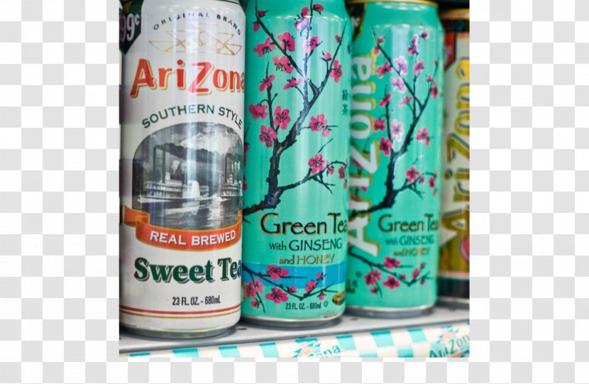 Iced Tea Green Fizzy Drinks Arizona - Plant Transparent PNG